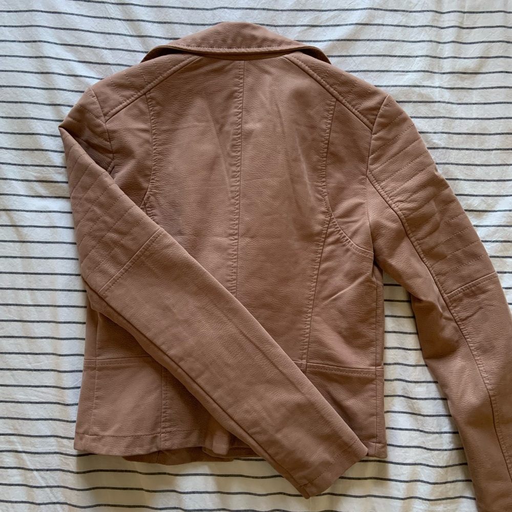 Suede/leather jacket - Picture 3 of 4